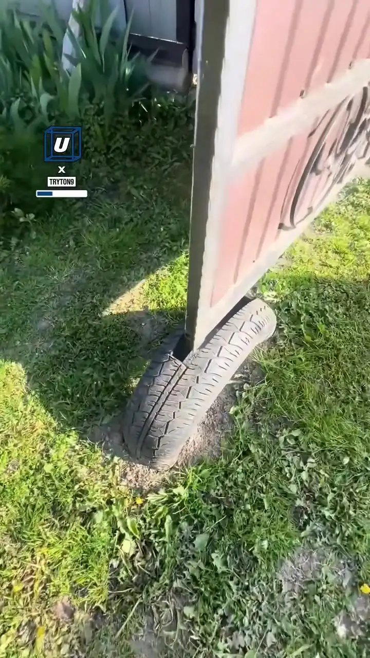 Tire fence stopper hack ππ²
