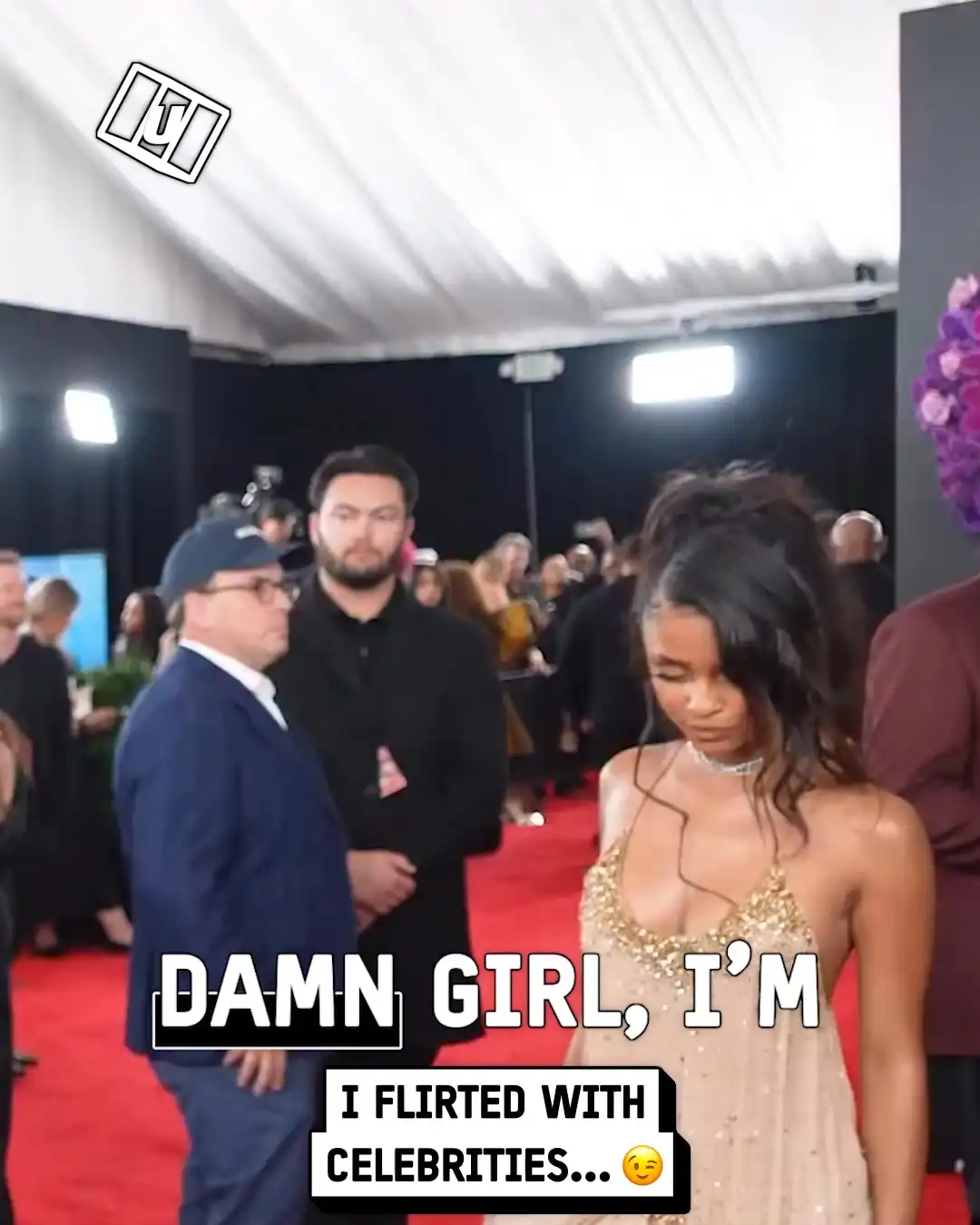 Flirting with celebs π€£π£οΈ