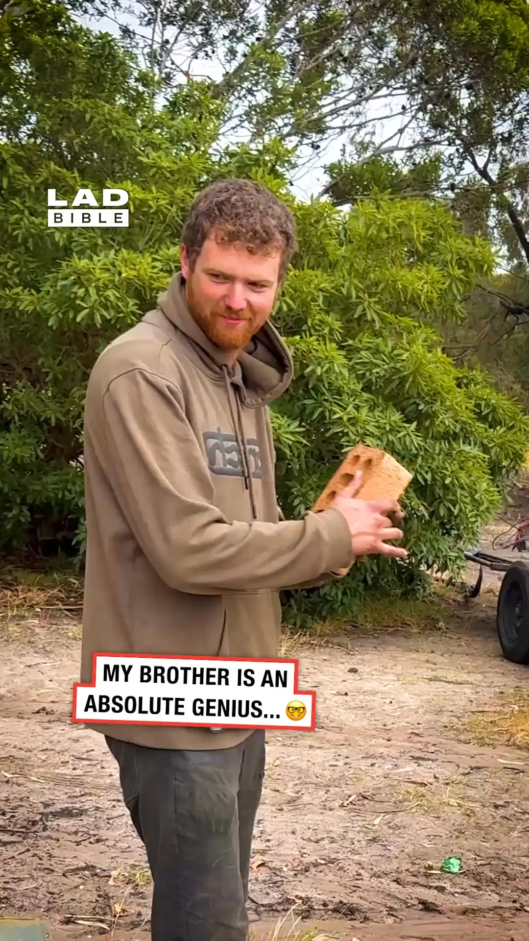 My brother is a genius 😅