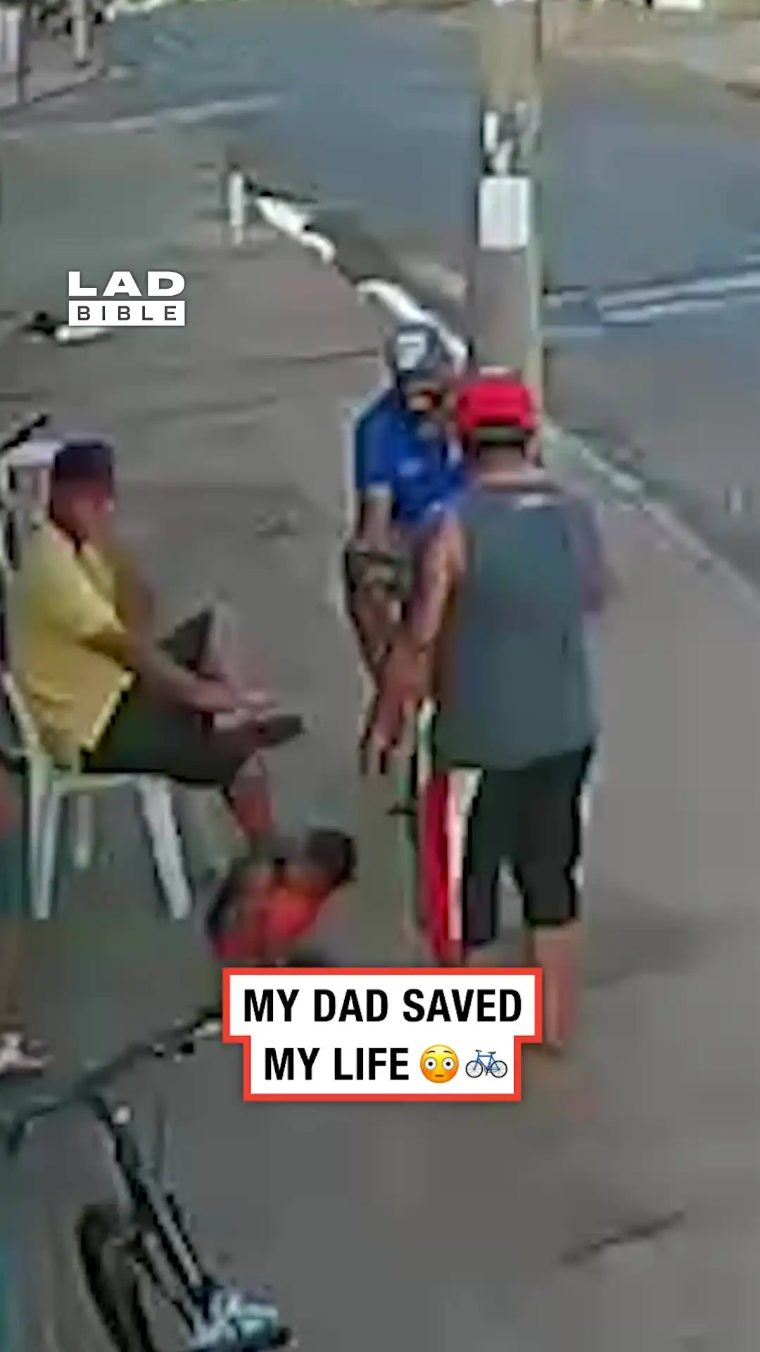 My dad saved my life 😲