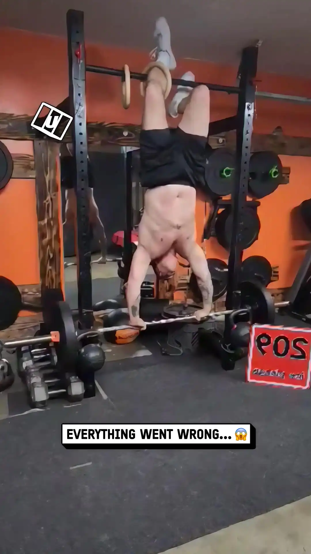 Bro Gets Stuck In The Gym 💀