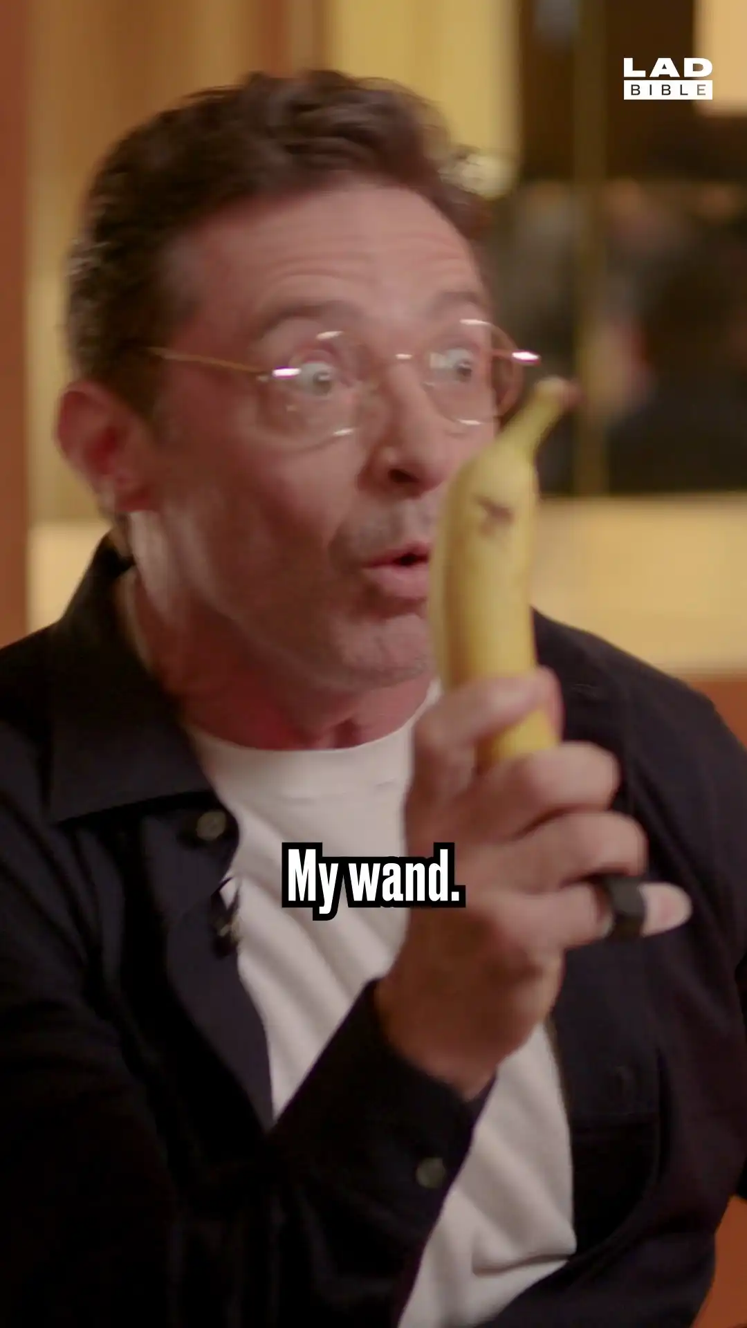 Hugh Jackman & Ryan Reynolds Do Harry Potter Role Play