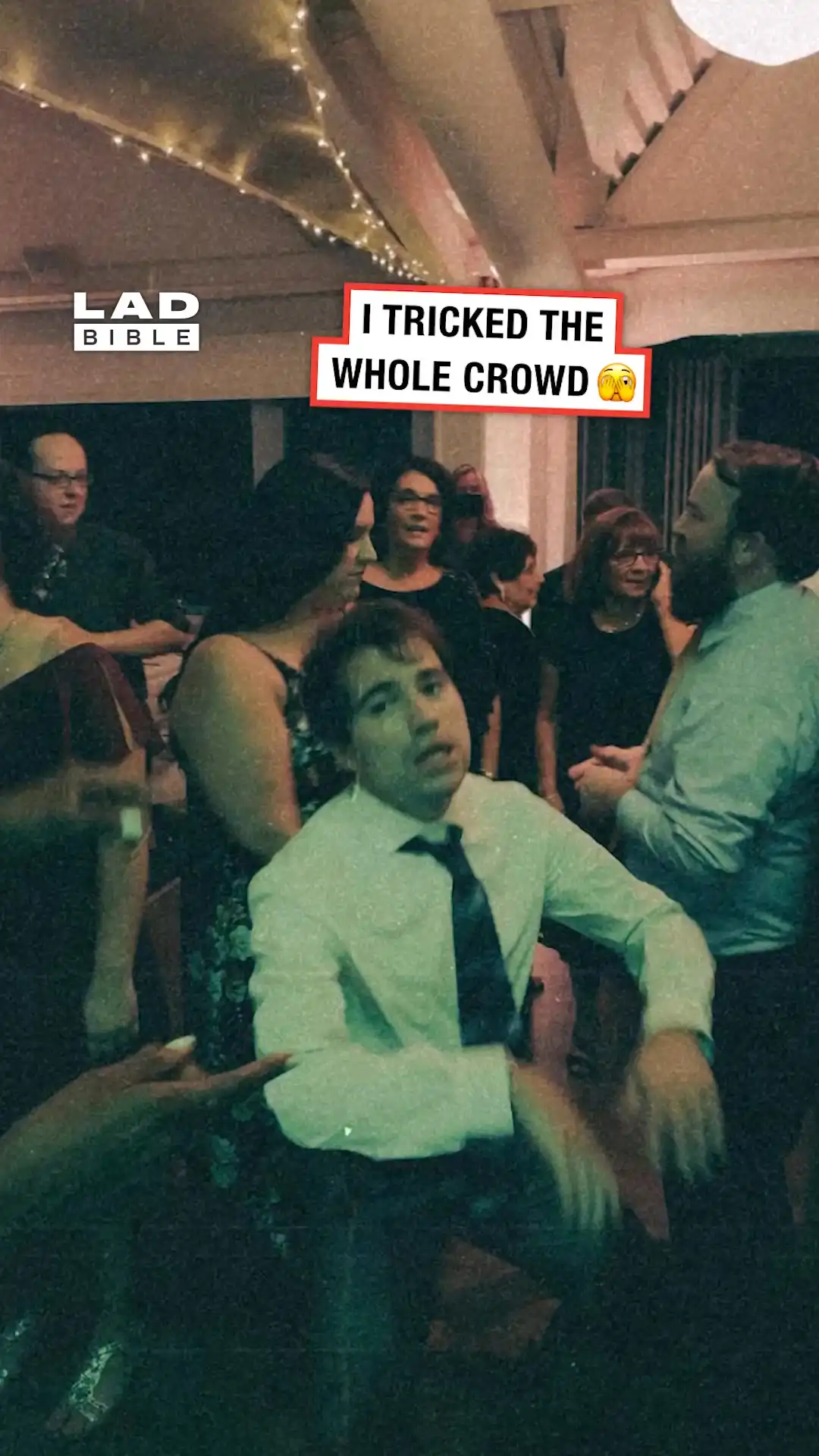 I tricked the whole crowd😅