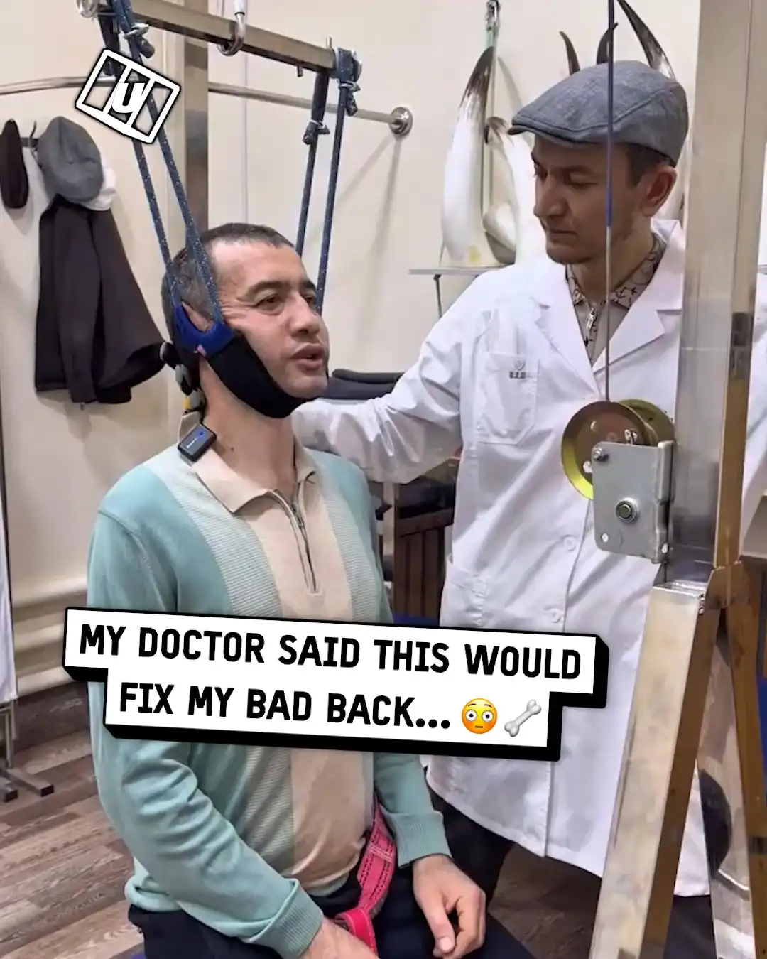 Chiropractor Machine Looks Medieval 😳