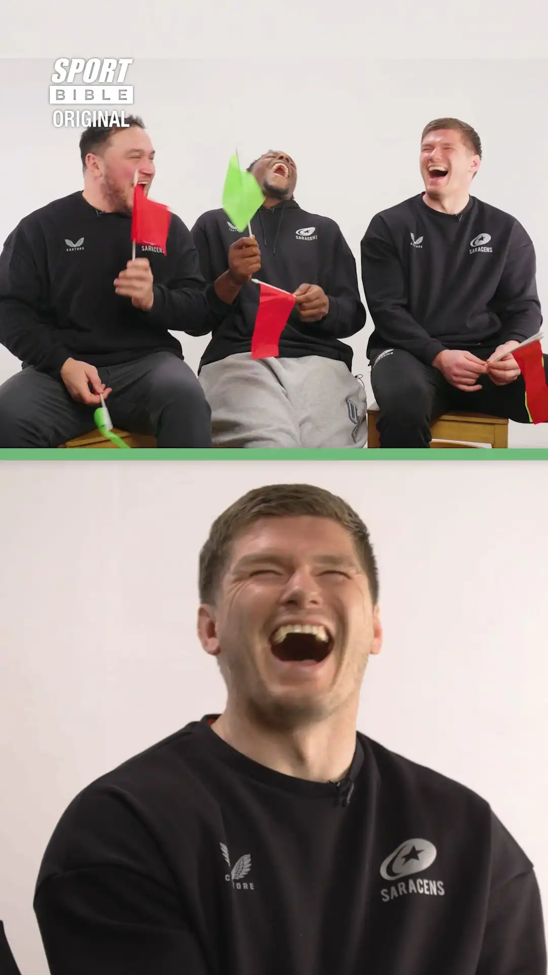 Red Flag Green Flag With Saracens 🏉