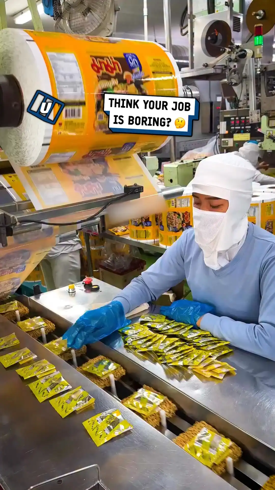 Boring factory job 🥱🤣