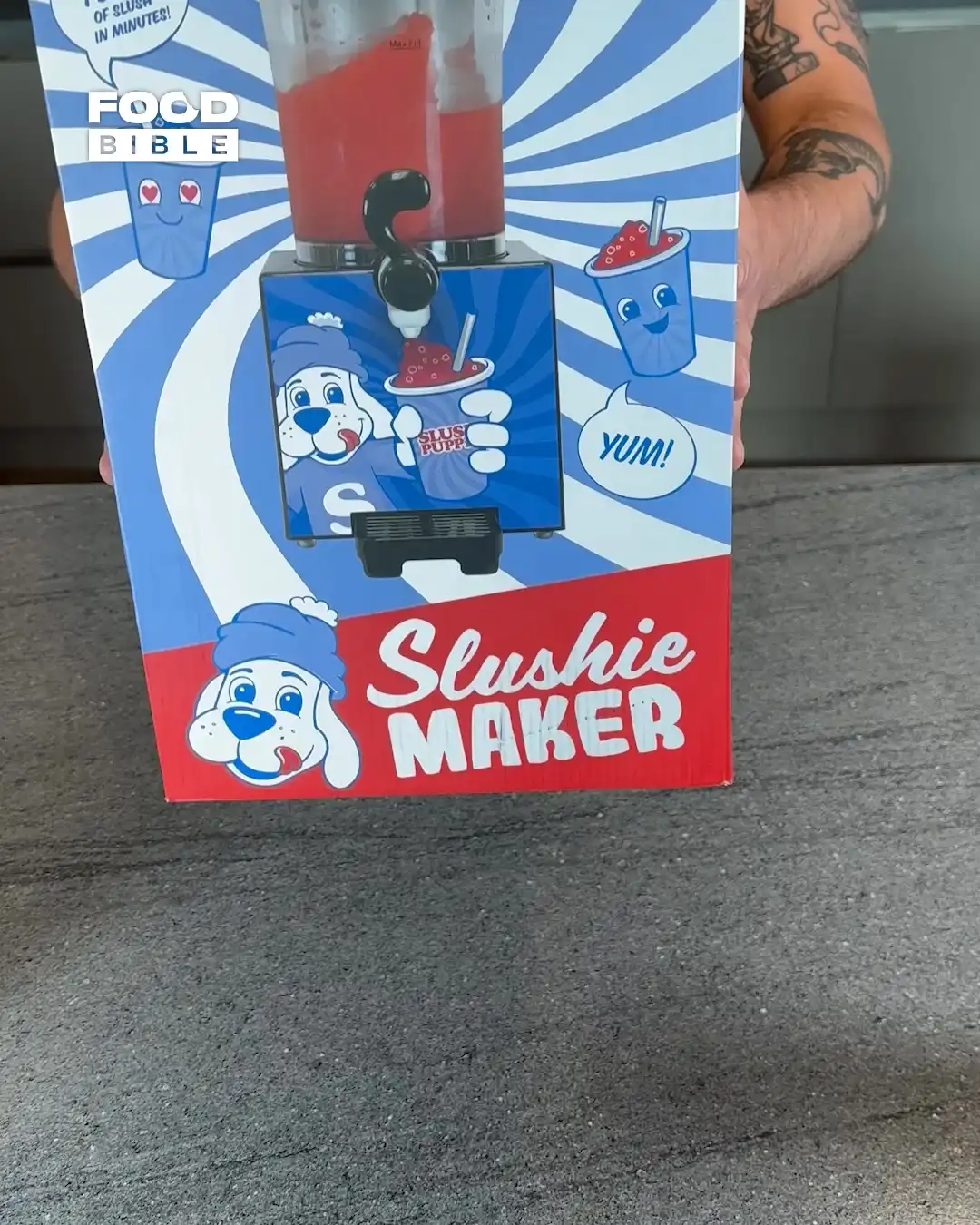 Boyfriend's Slush Puppie machine 😅