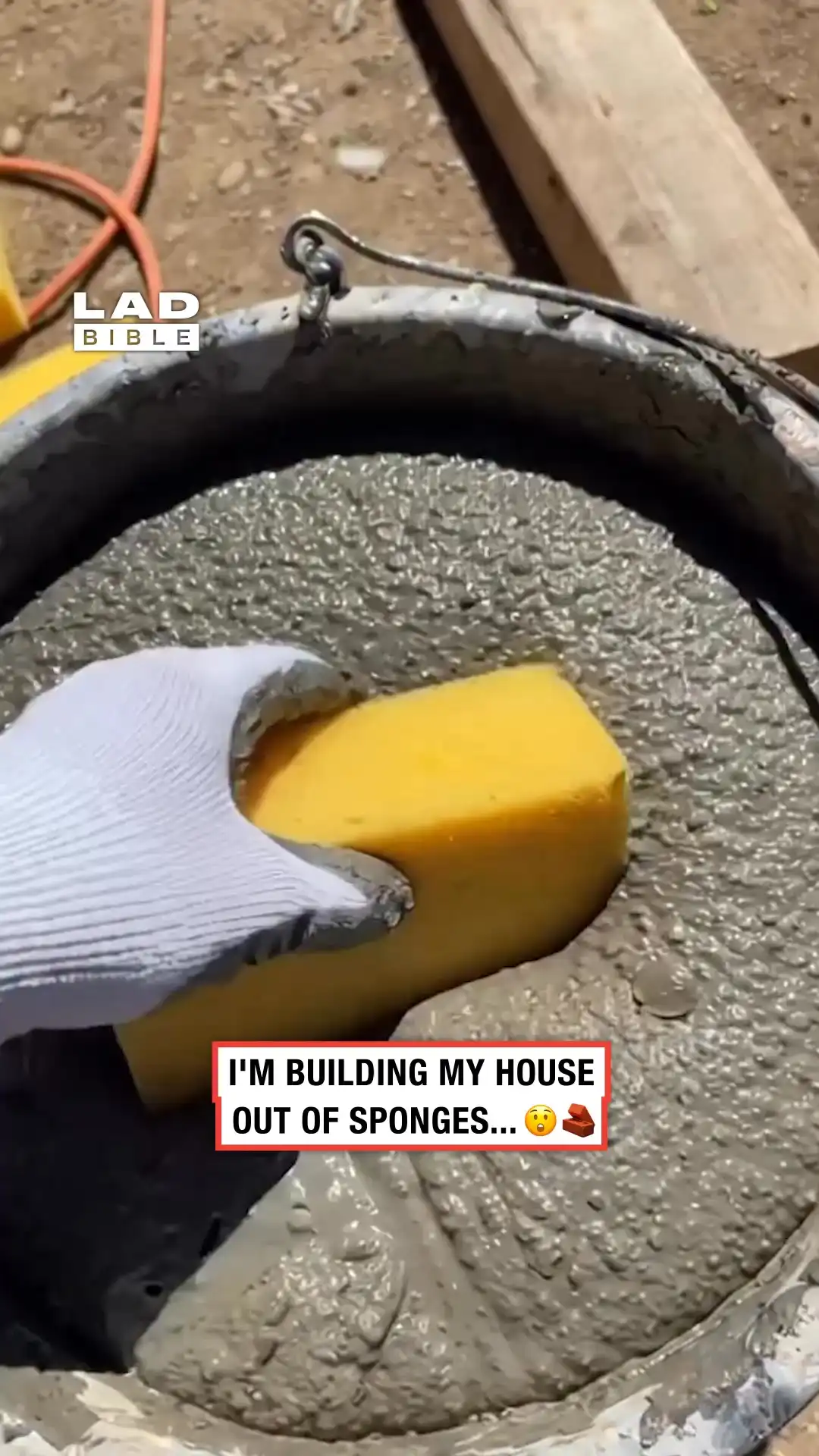 Building a house out of sponges π€―π§½