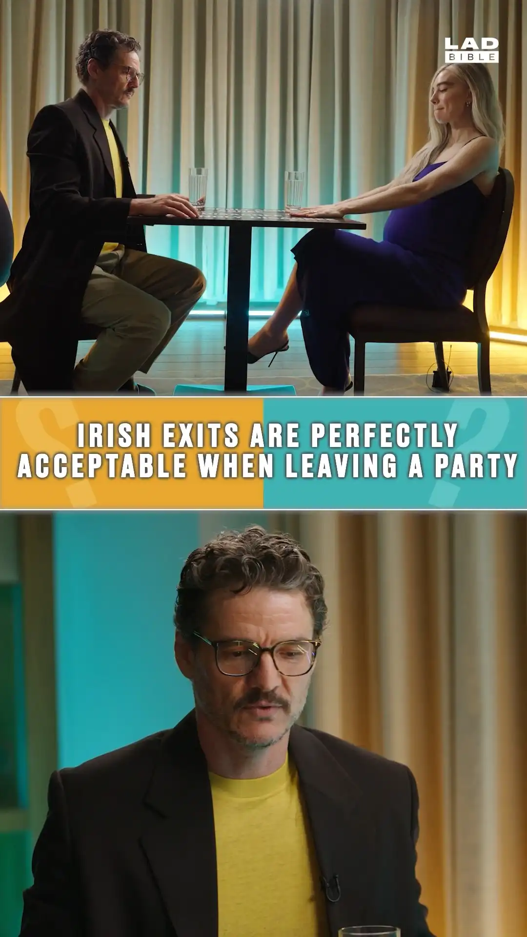 Pedro Pascal & Vanessa Kirby debate Irish exits