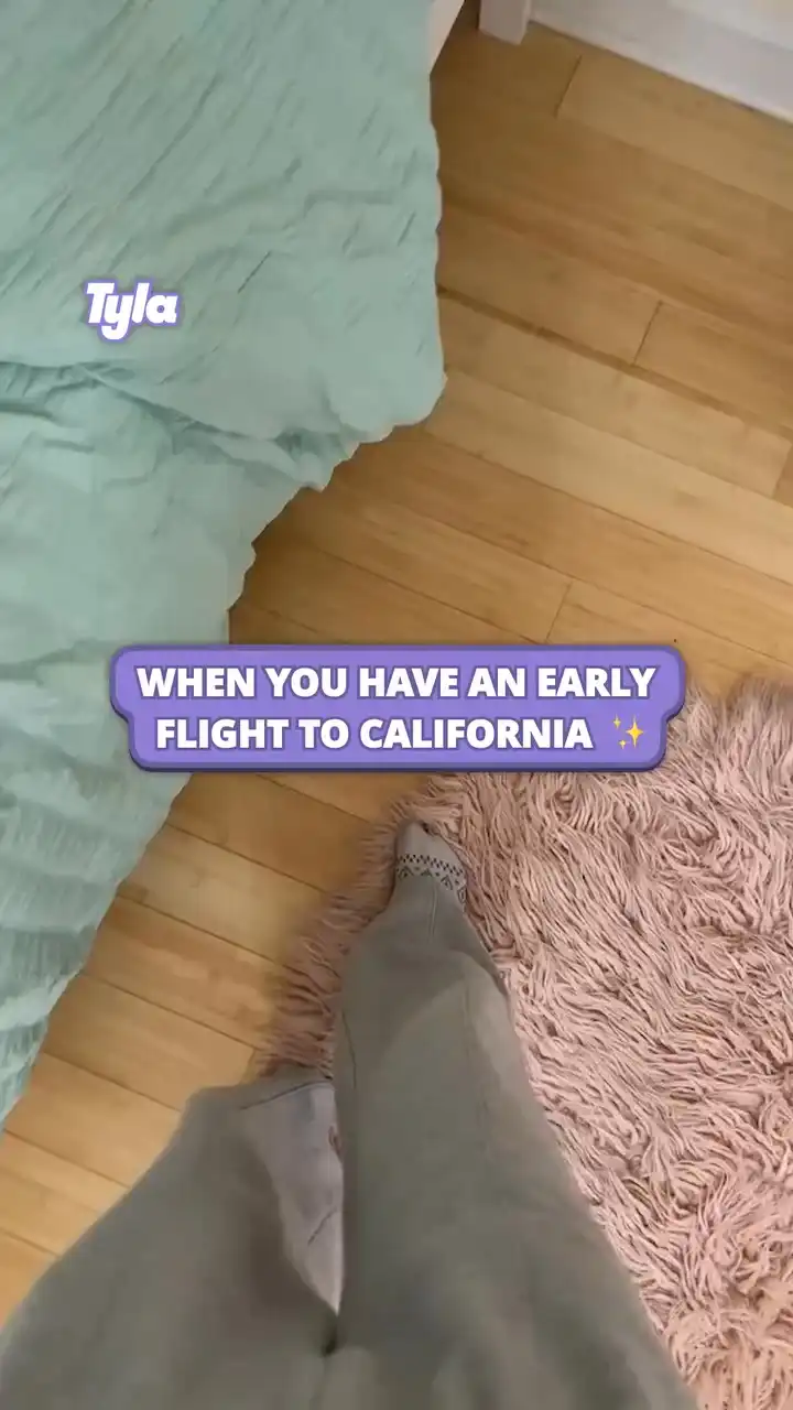 I think she's ready to go 😂✨