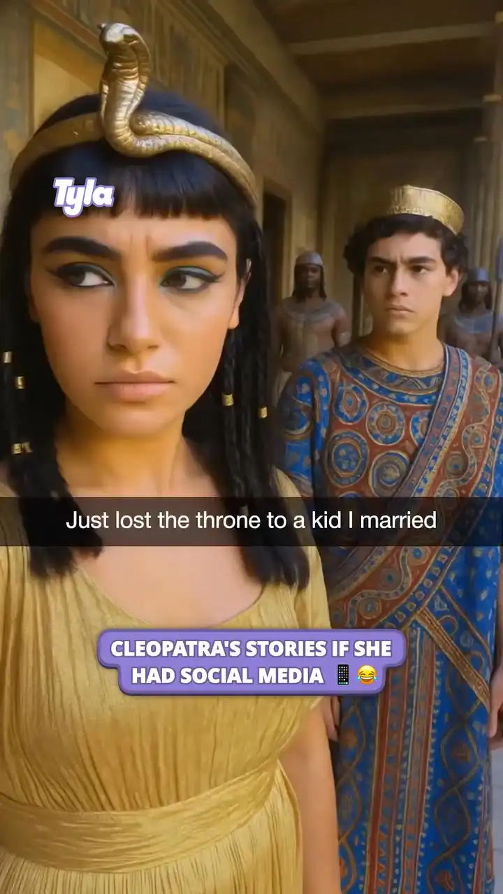 Cleopatra would have slayed this social media stuff ππ