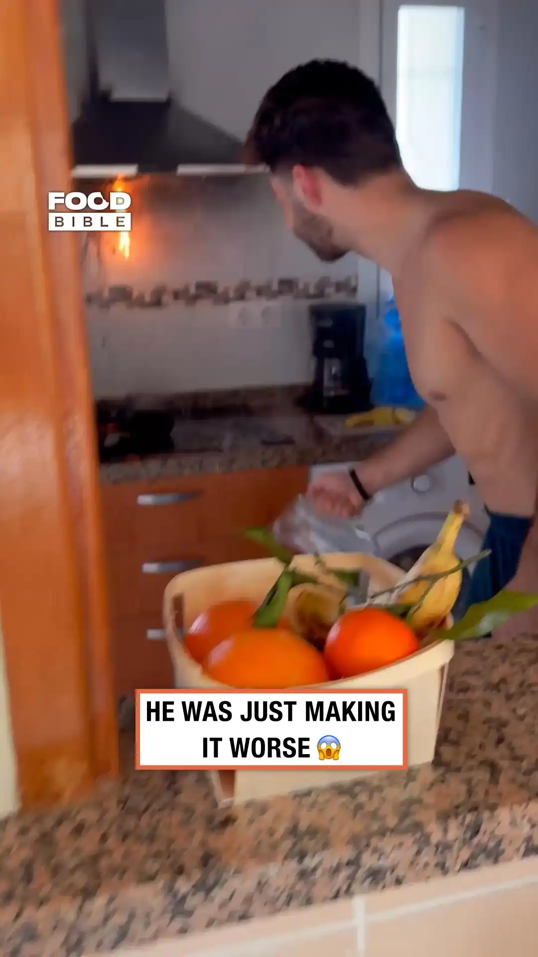 Molten metal drips from range hood 🔥