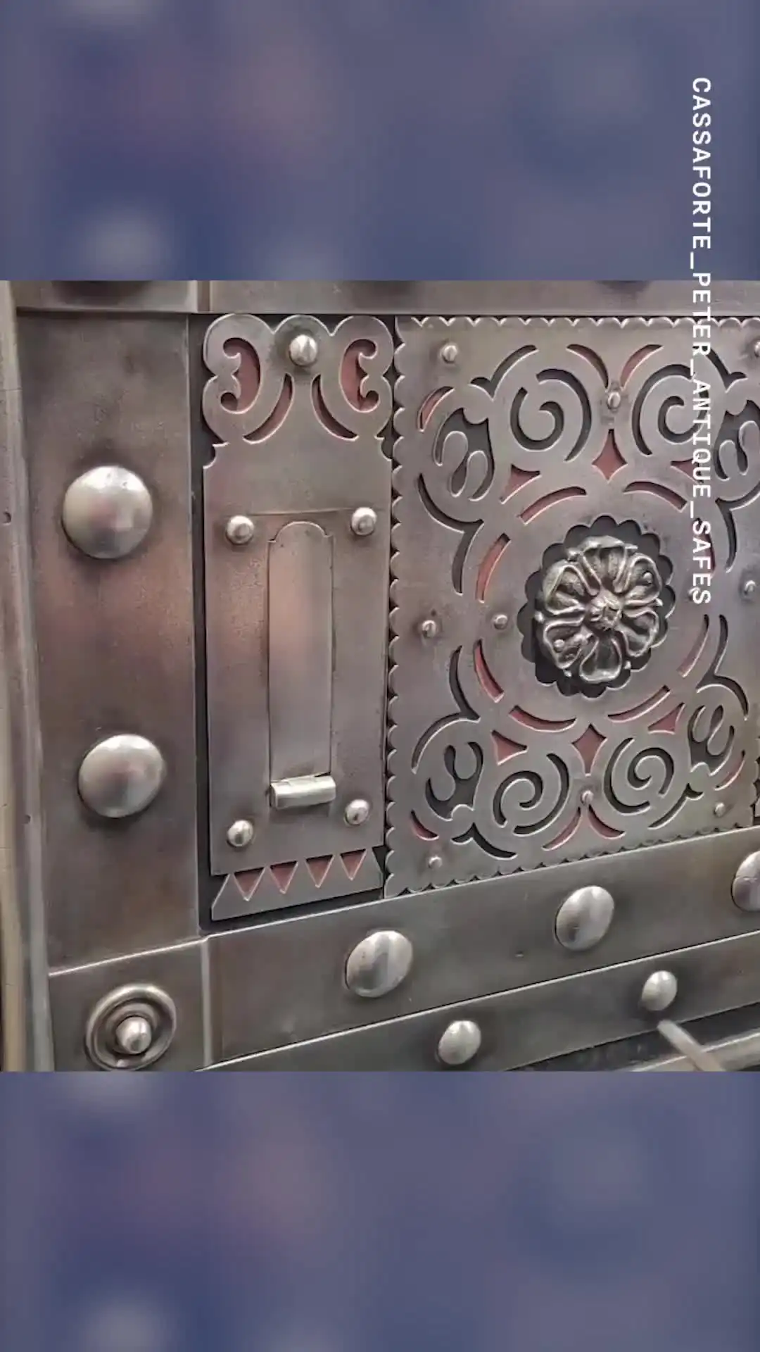 Beautiful Italian Antique Safe