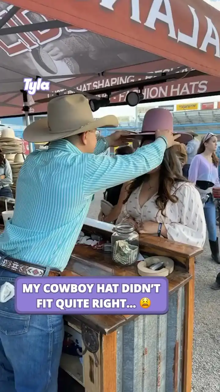 Now she's rodeo ready 🤠✨