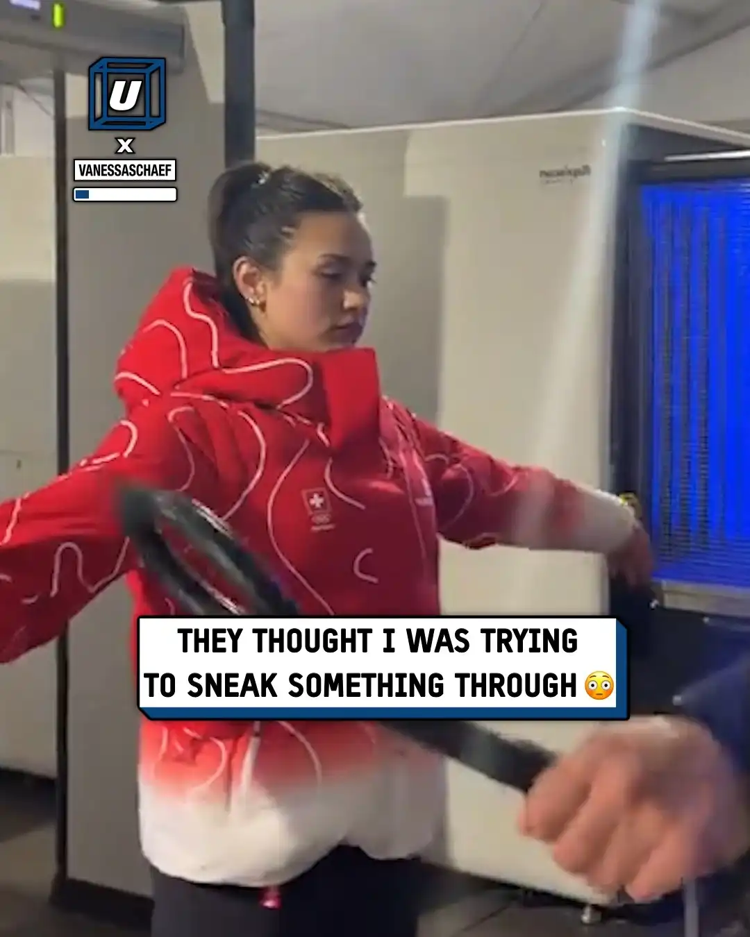 Olympic medal airport flex ✈️😳