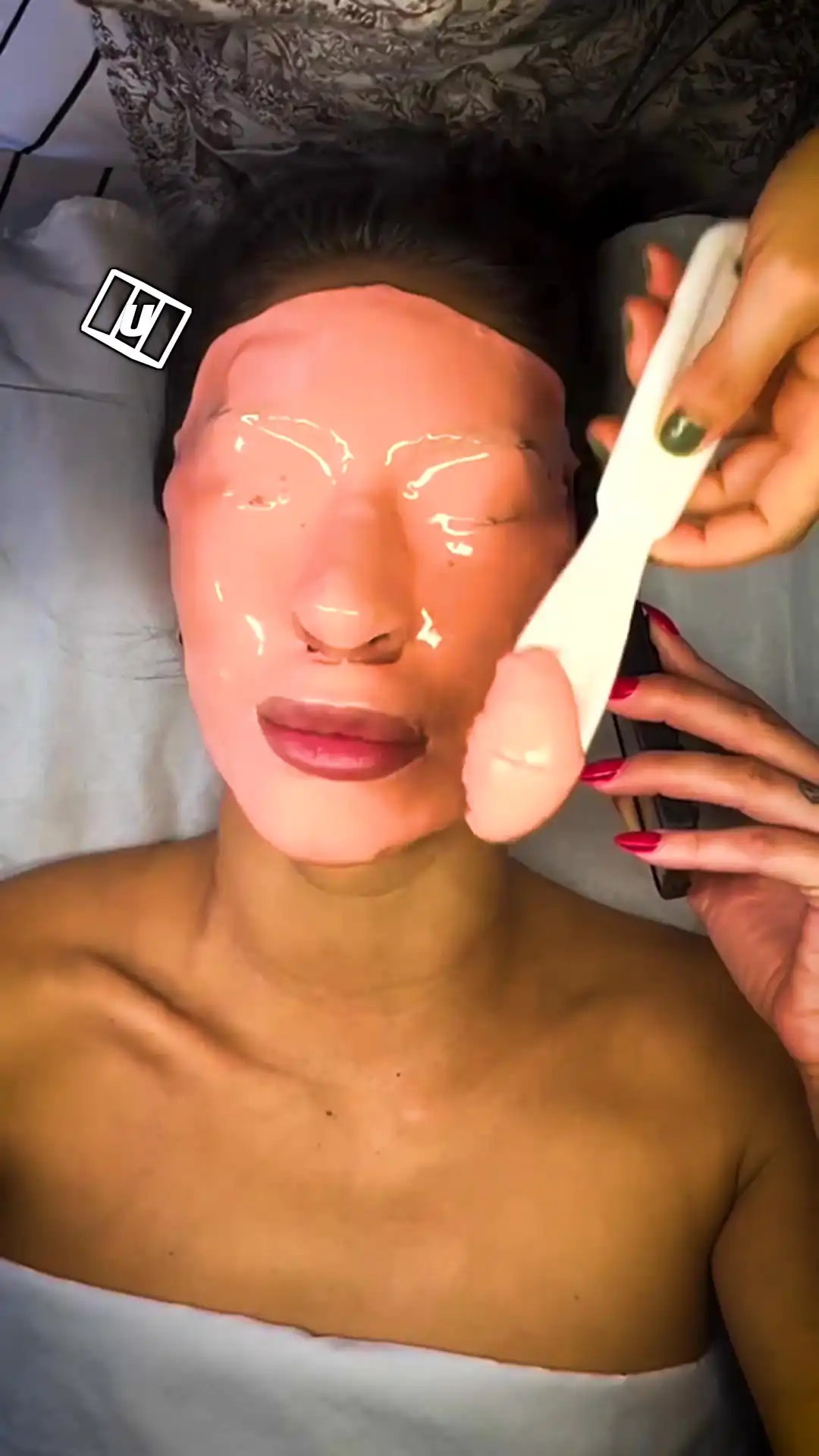 Girlfriend's skincare is so extra