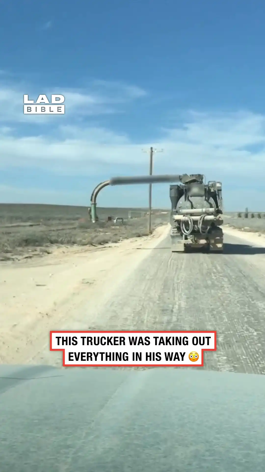 Cement mixer disaster 😳