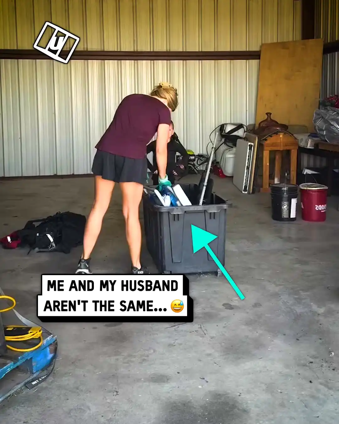 My husband and I are not the same 🤣