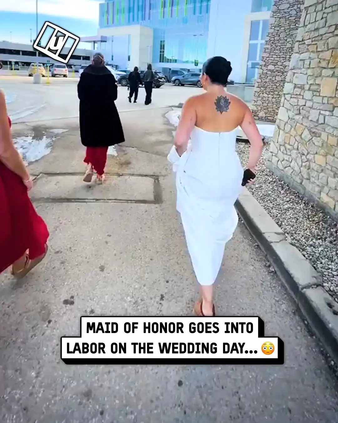Maid of Honor Goes into Labor on Wedding Day 👶💒