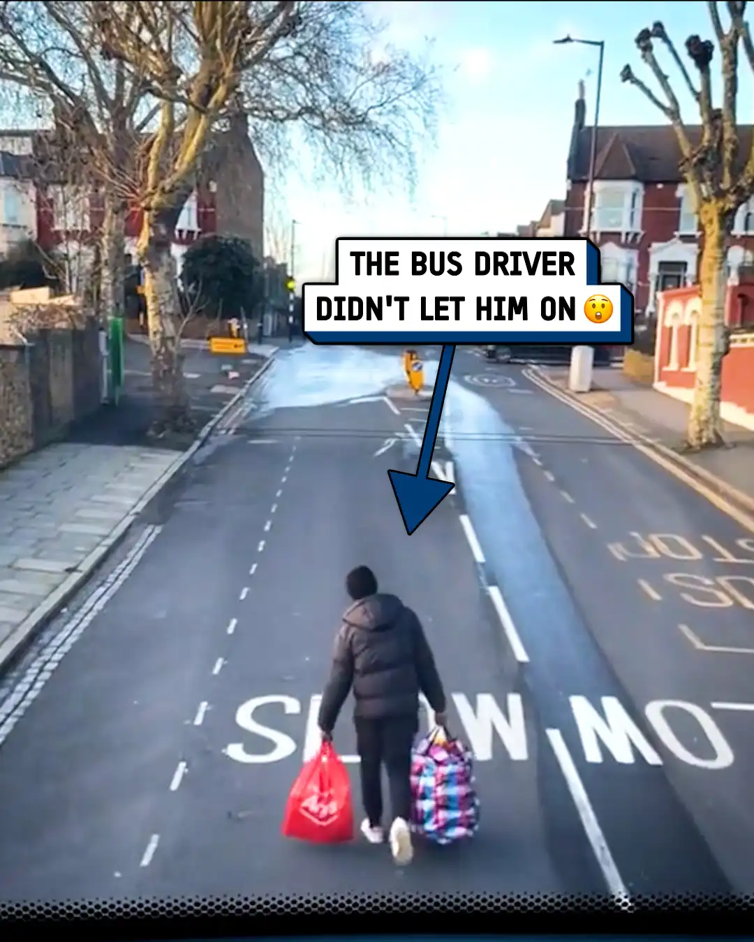 Refusing to move for traffic ππ±