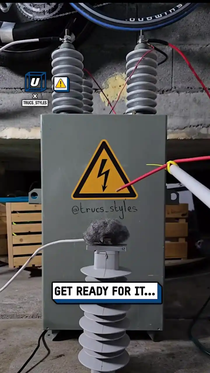 What happens when steel wool meets 18,000 volts 😲💥