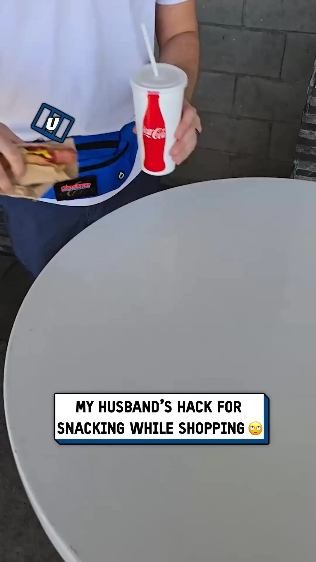 Costco food holder hack 🌭😲