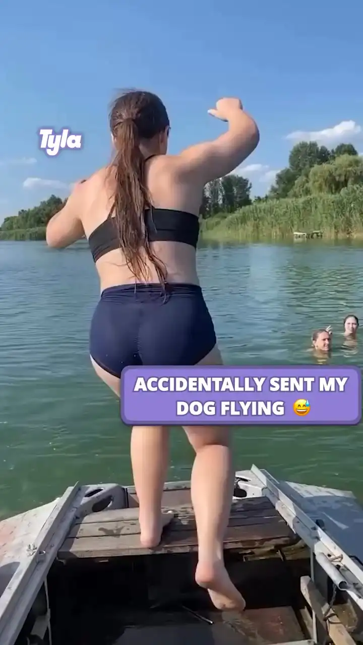 Flying is an understatement, more like catapulted 😂