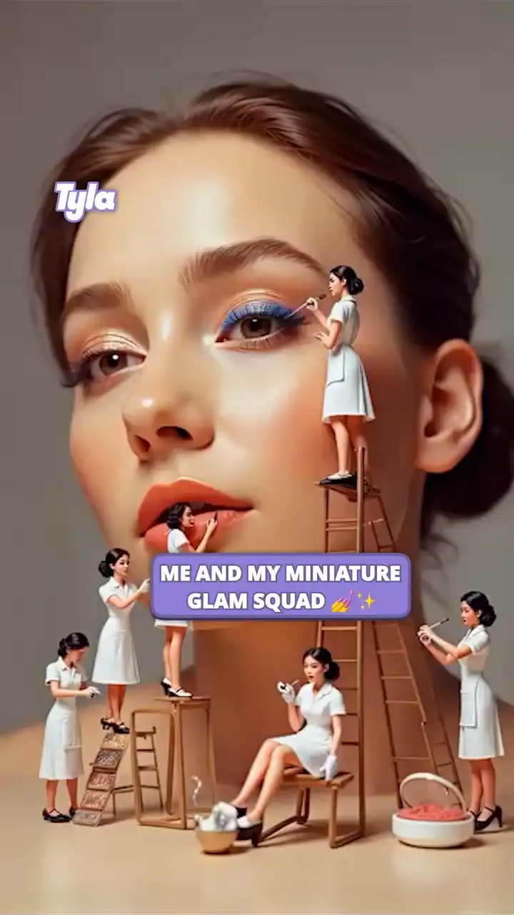 If only putting your makeup on was this easy ๐