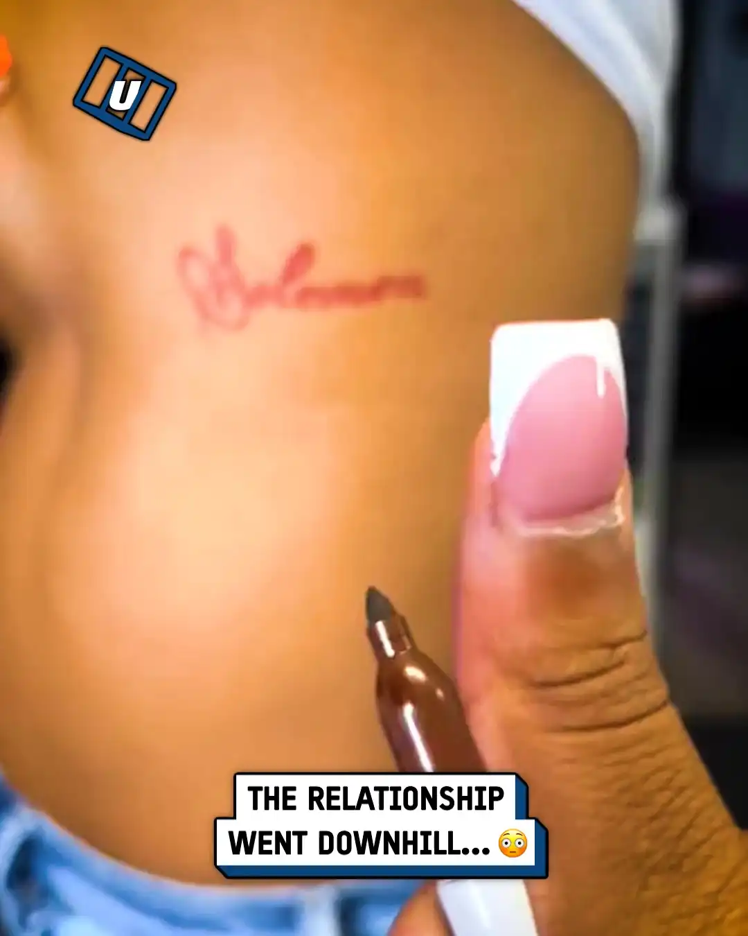 Wild tattoo coverup 😲✍️