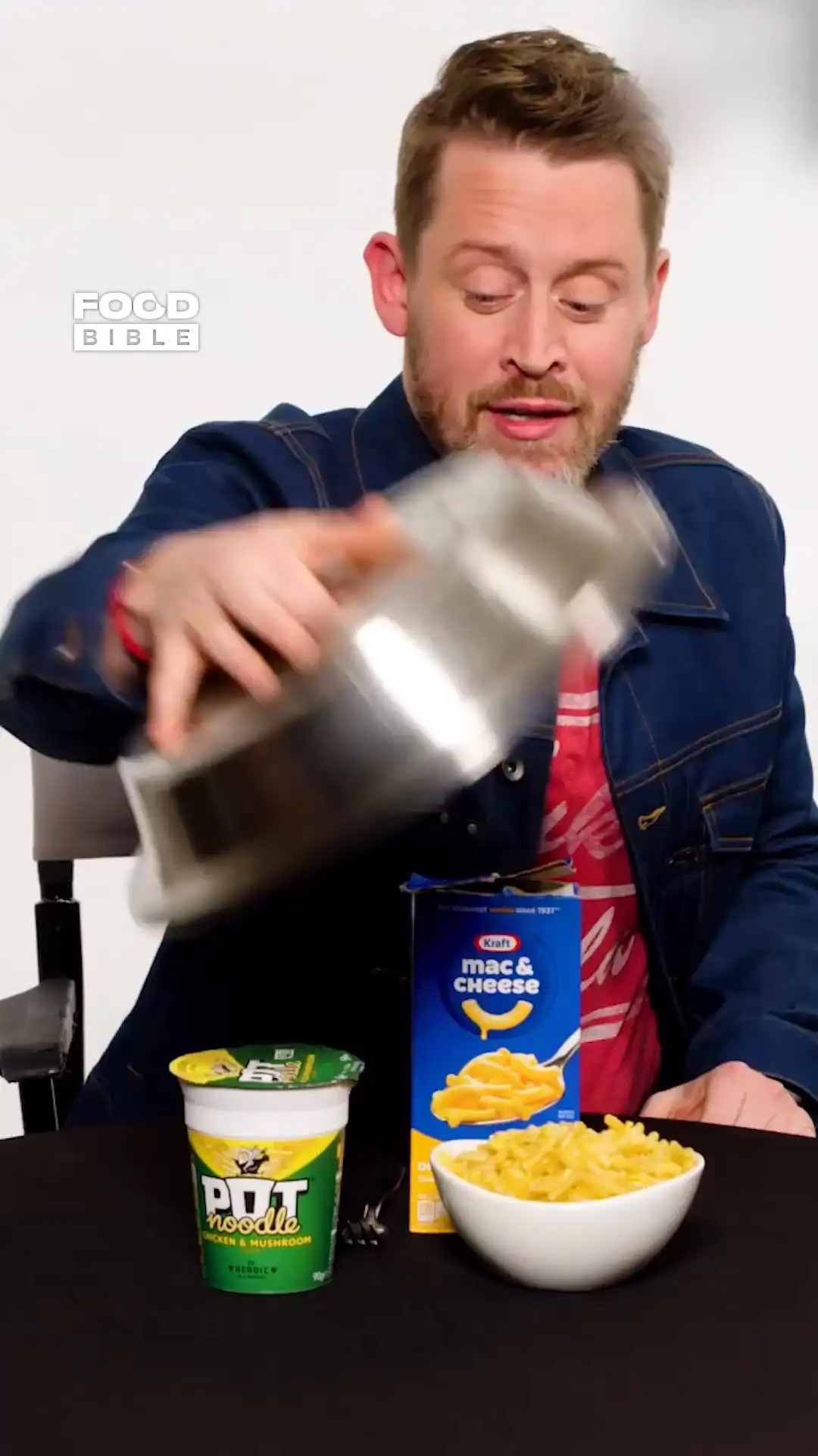 Macaulay Culkin Snack Wars 🍜