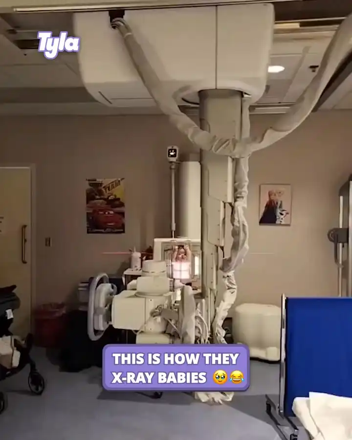 This baby looks anything but comfortable ๐คฃ