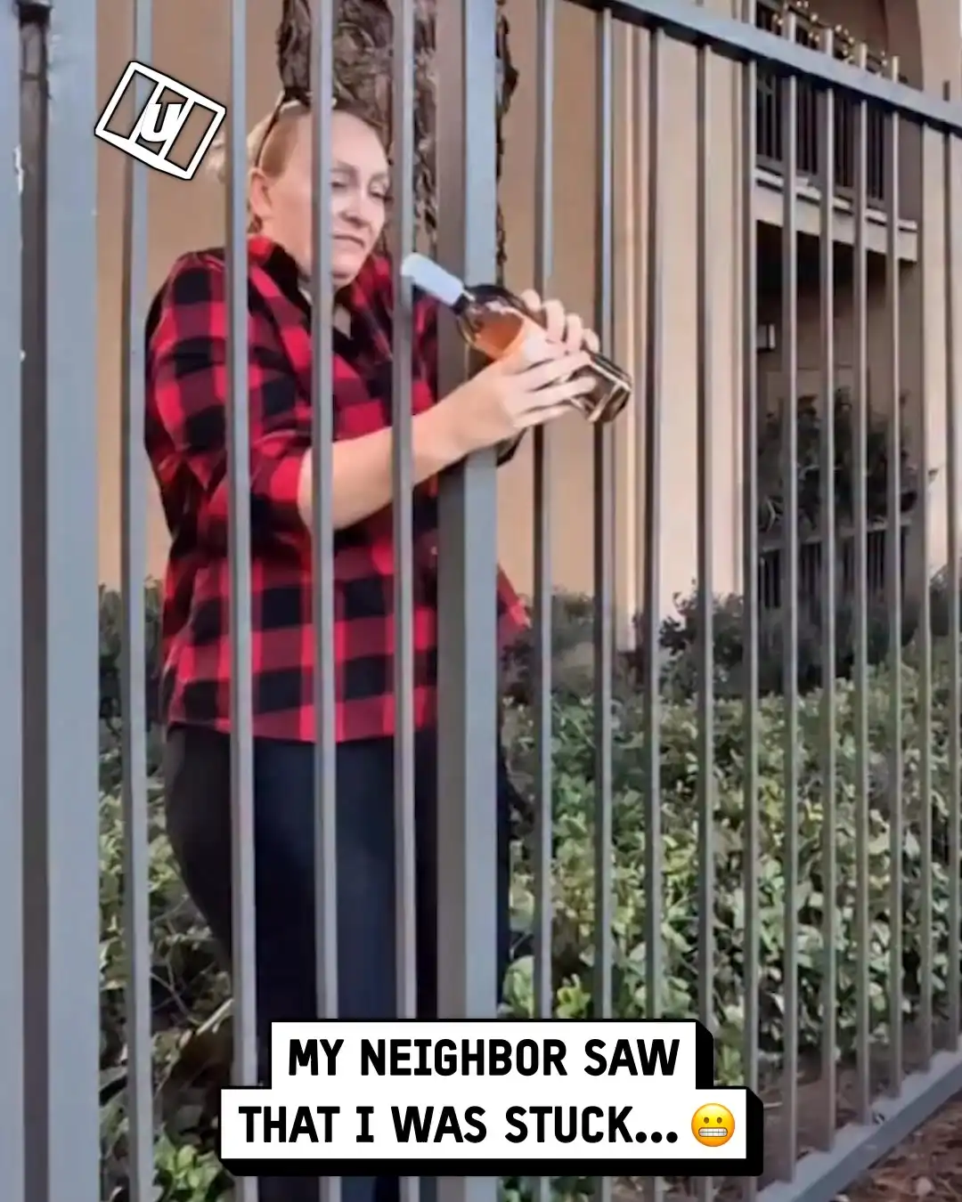 My neighbor on a weekend