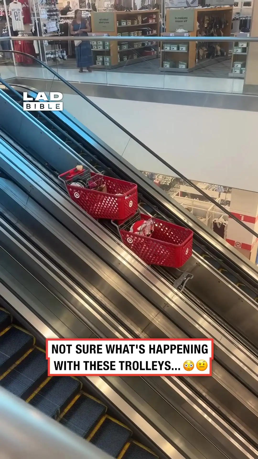 Shopping carts acting suspicious ๐๐