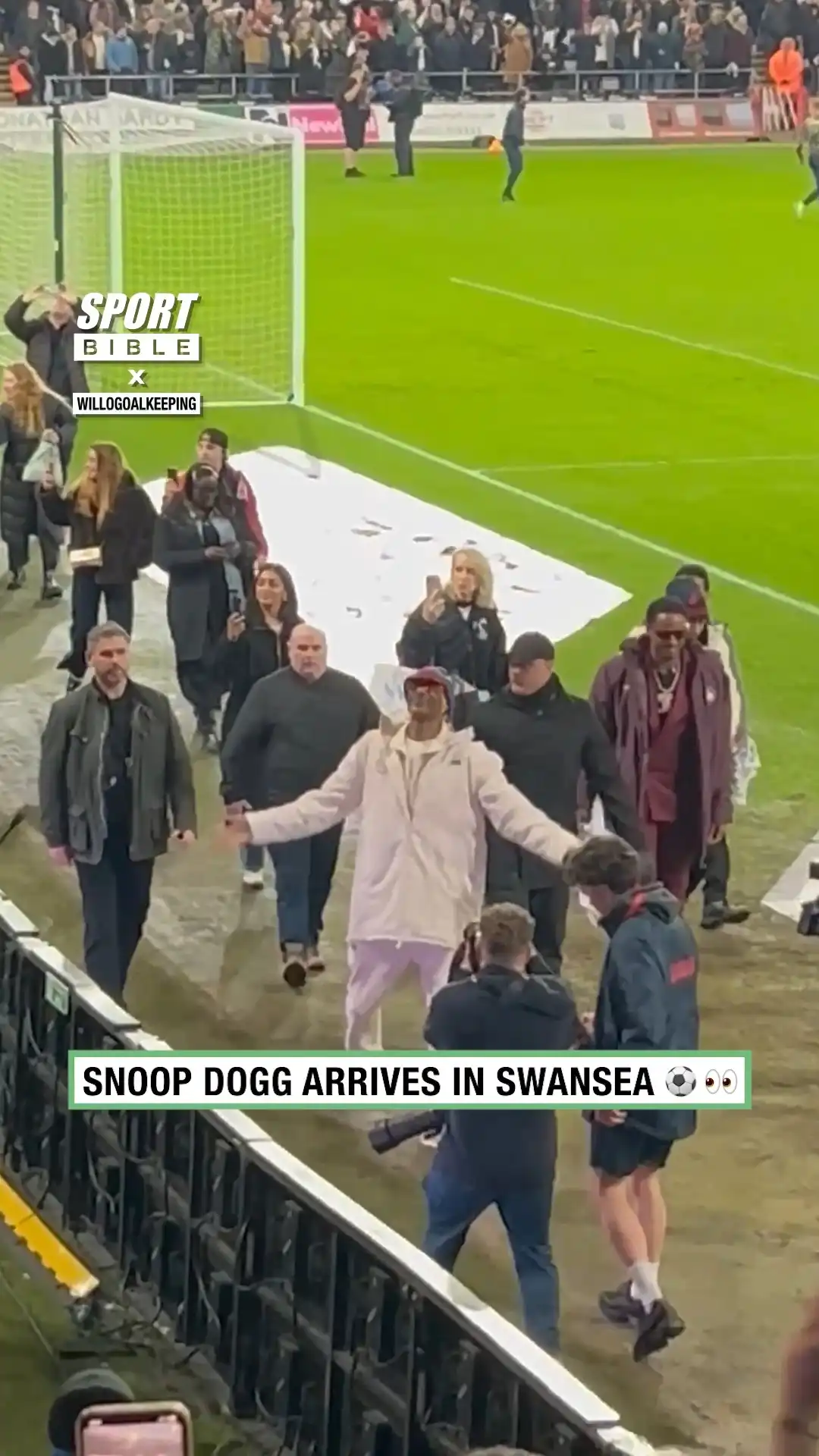 Snoop Dogg Arrives As Swansea Stakeholder