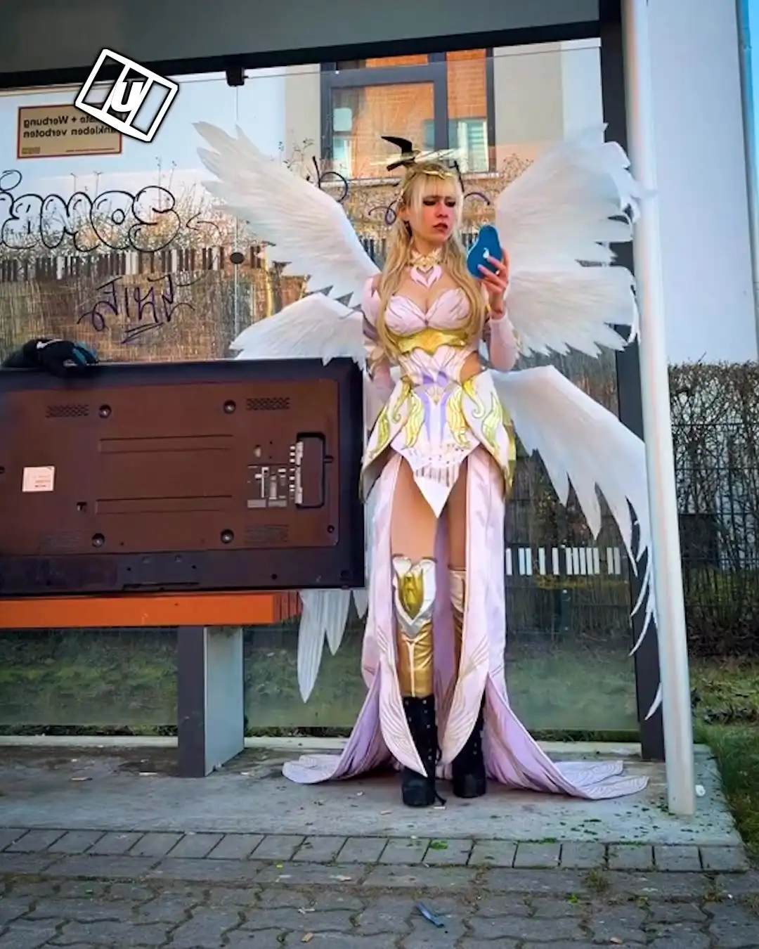 I didn't expect instant karma 💀