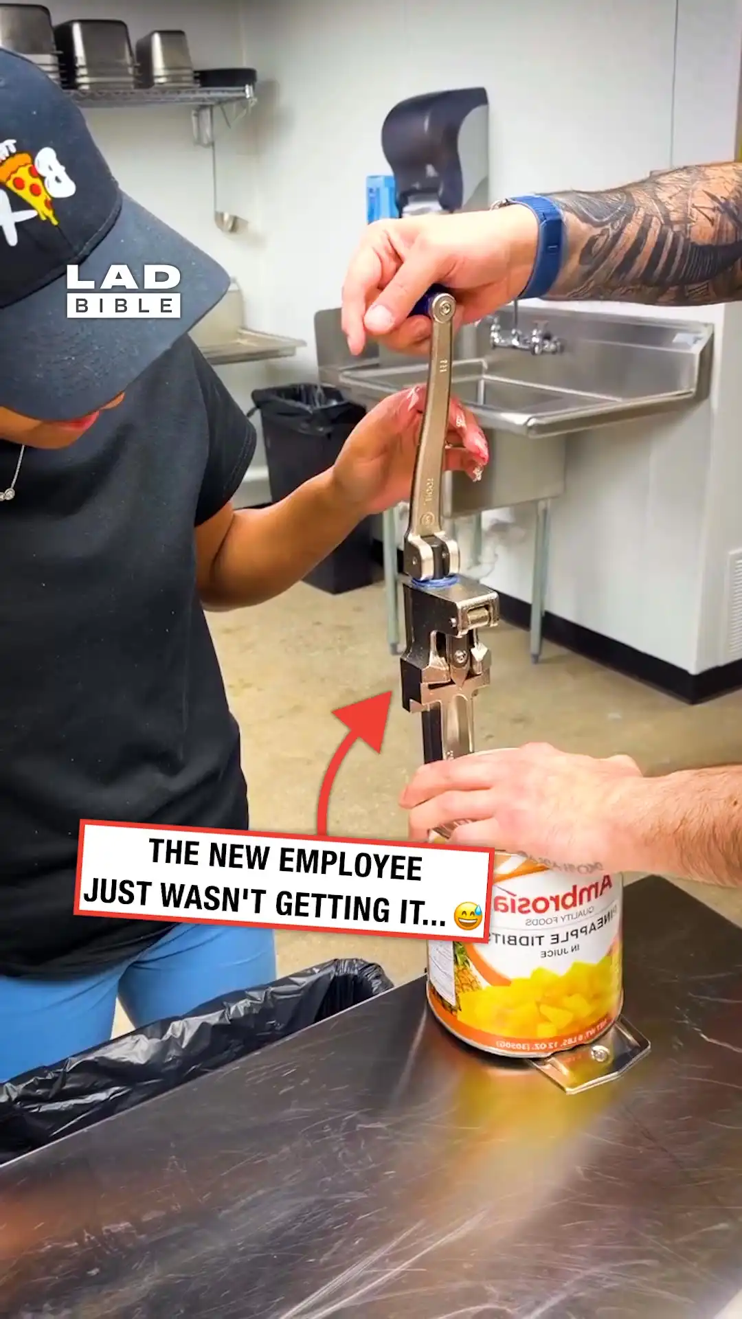 What it's like training the new employees 😂