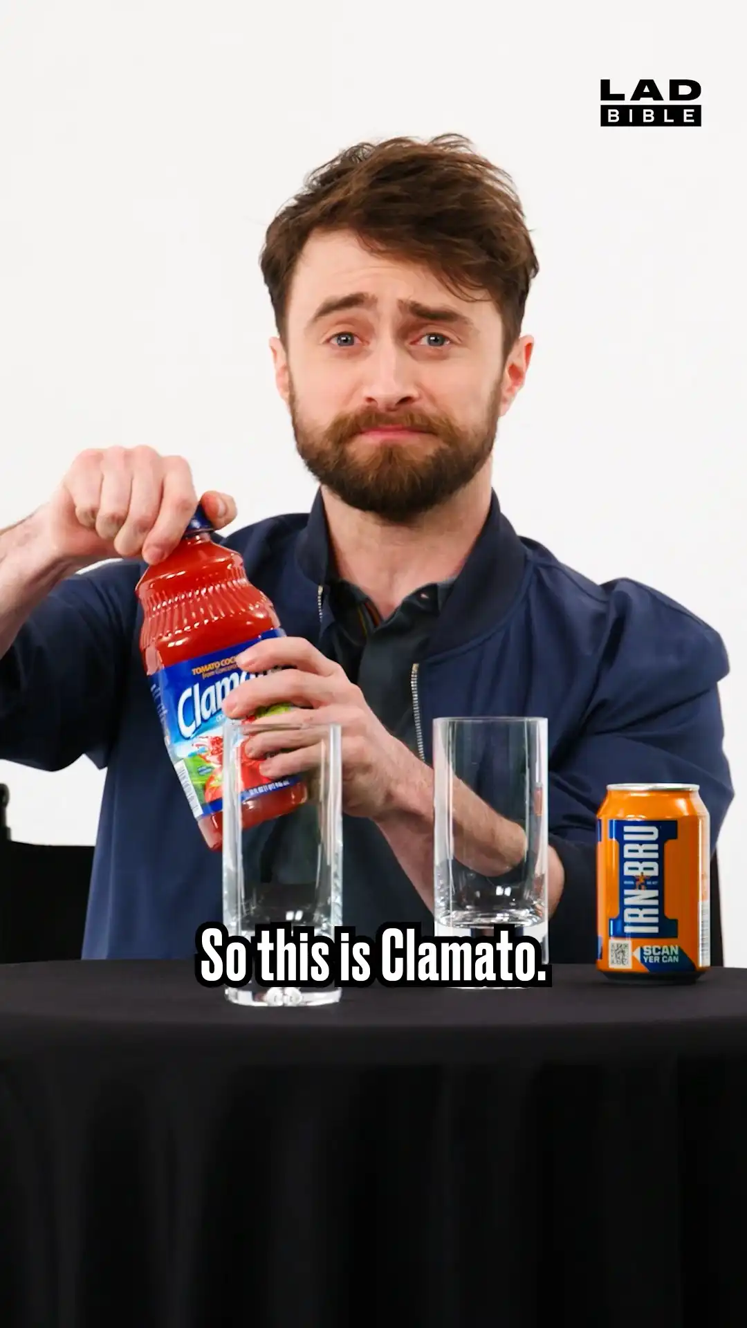 Daniel Radcliffe compares US and UK soft drinks