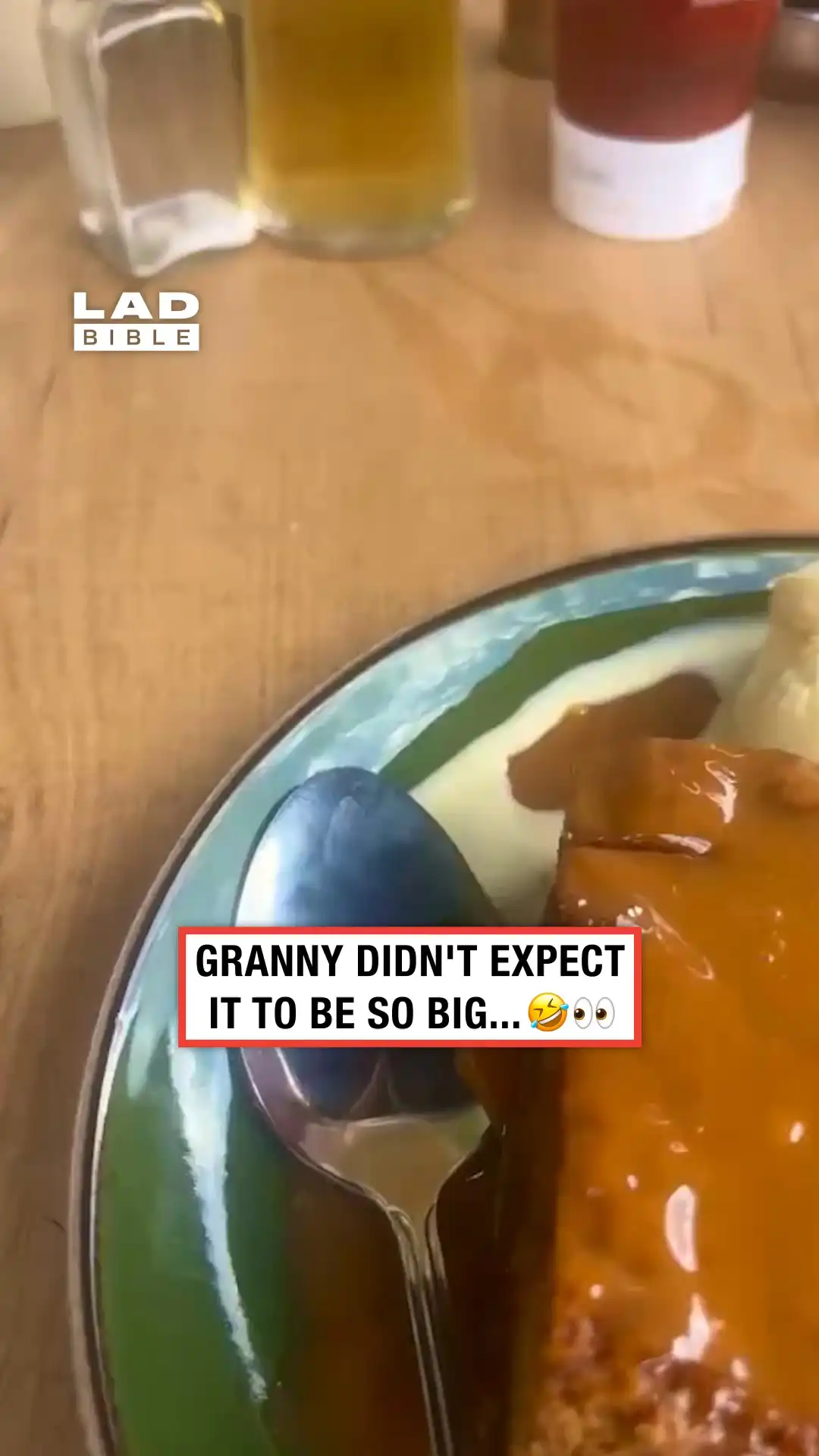 Granny's Eyes are Bigger Than Her Stomach 👀