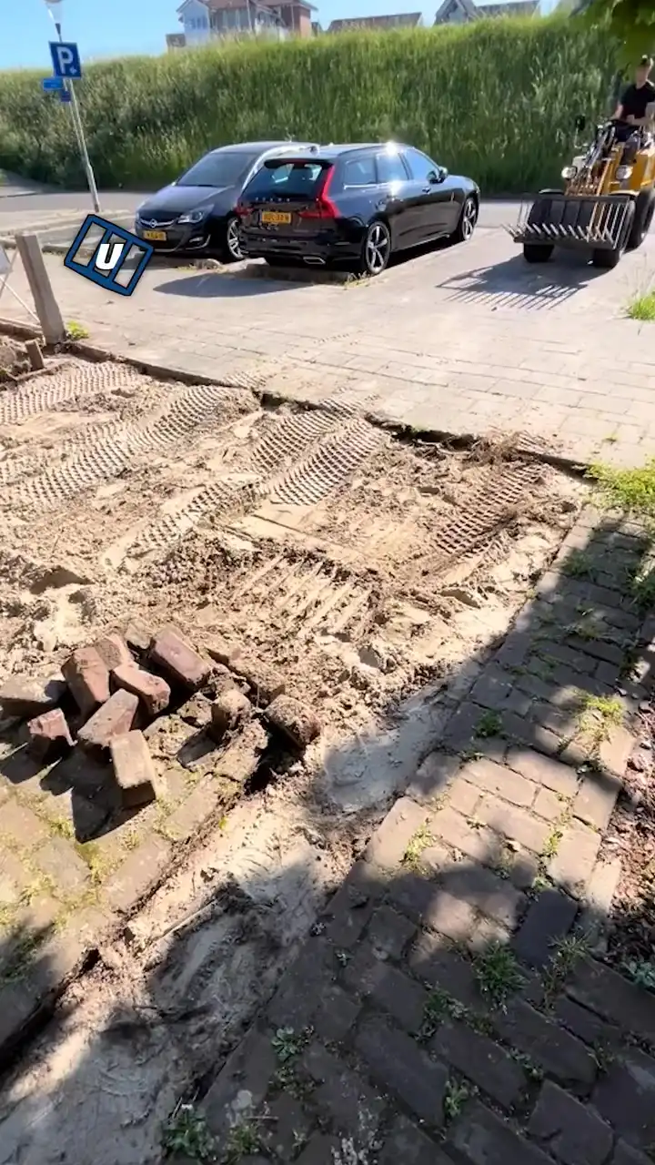 The most satisfying way to dig up your drive π²π