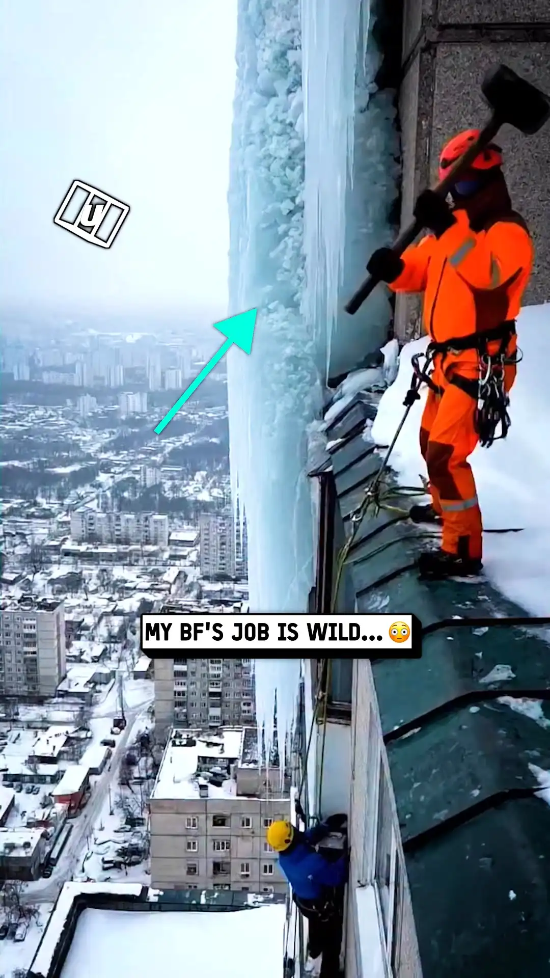 My bf's job is so risky 🥶