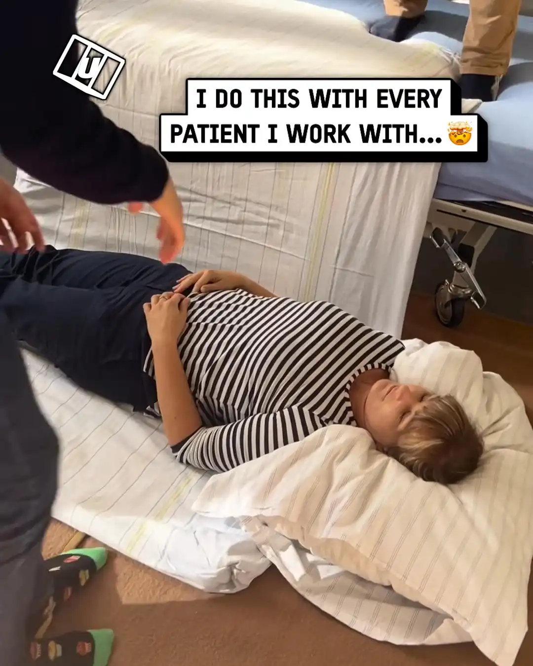 My nurse did all this for me 😳