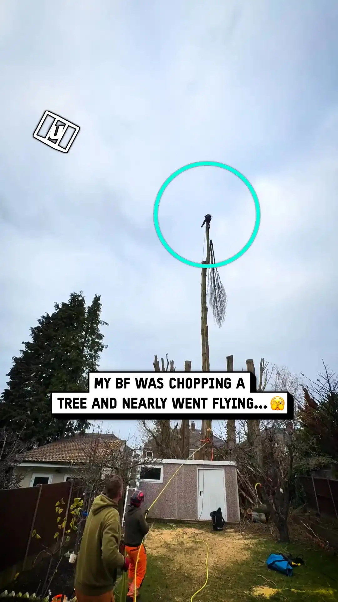 My husband's job is risky 😳