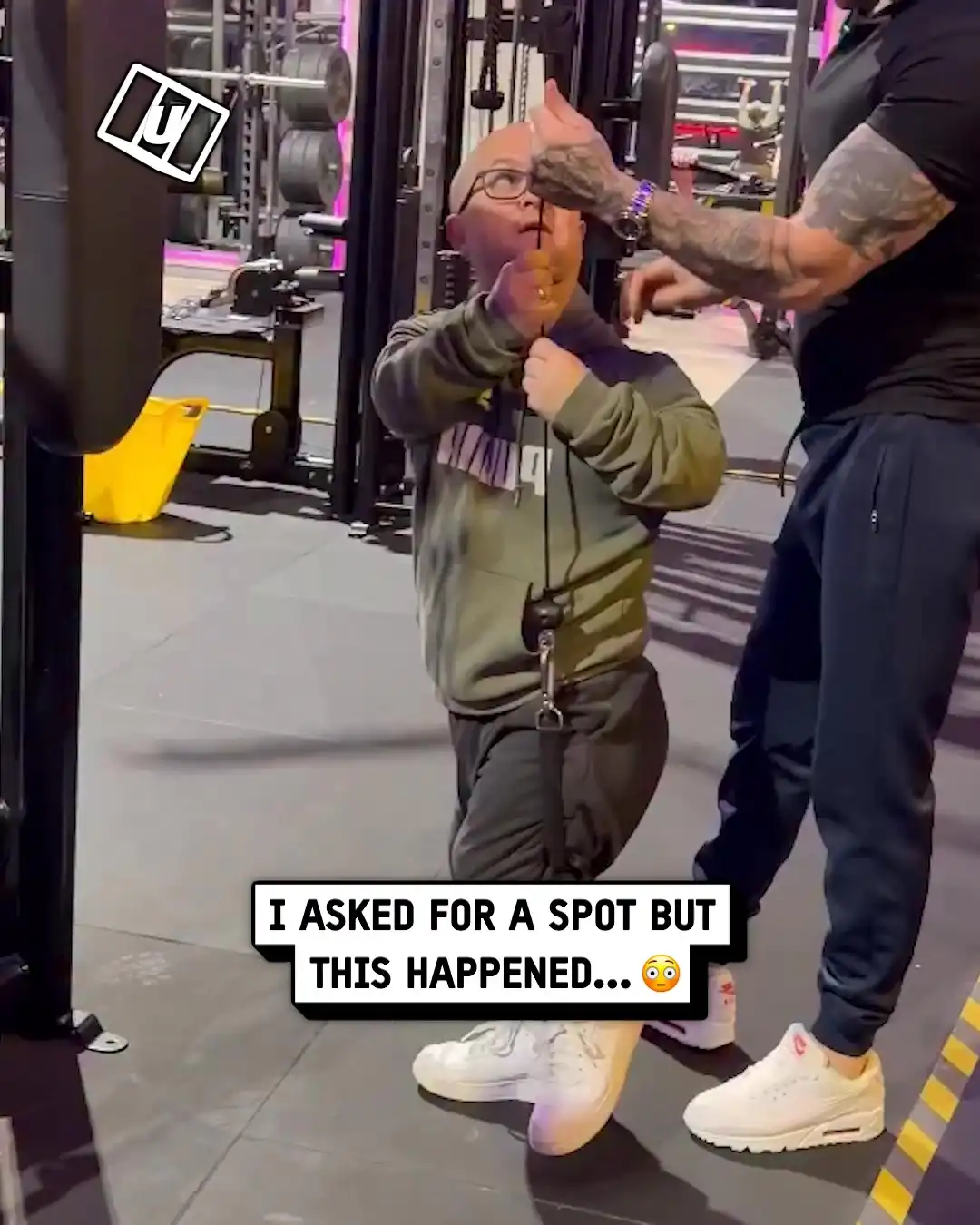 Tricky fail at the gym