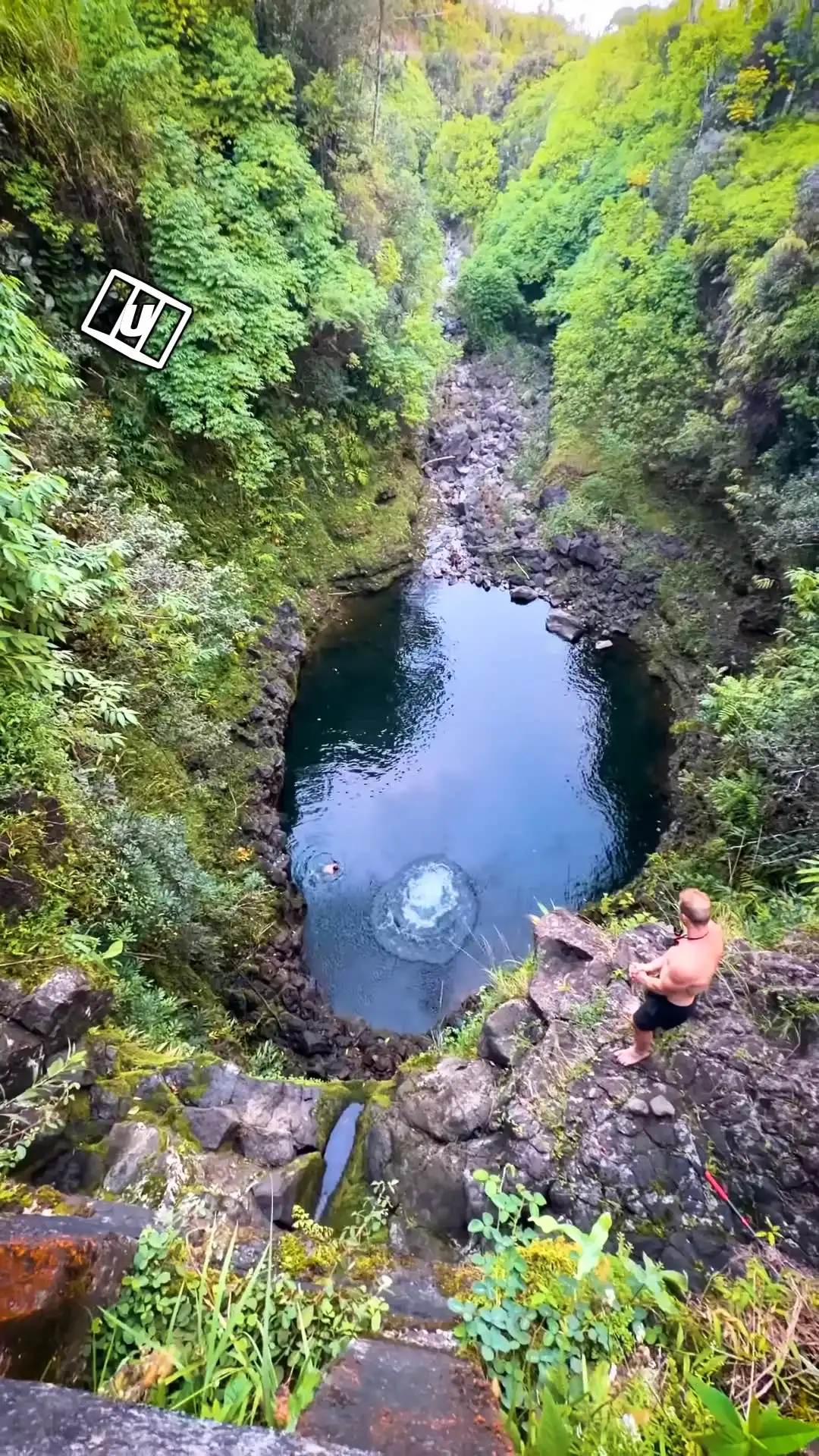 Bro barely cleared this