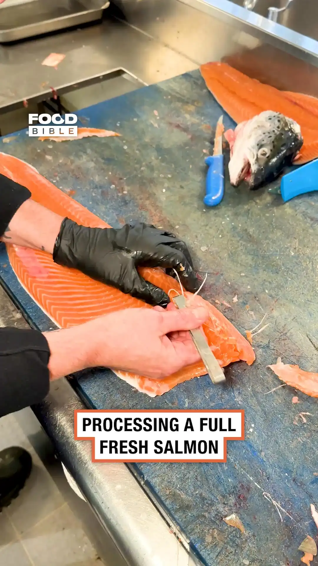 Preparing Salmon 🐟