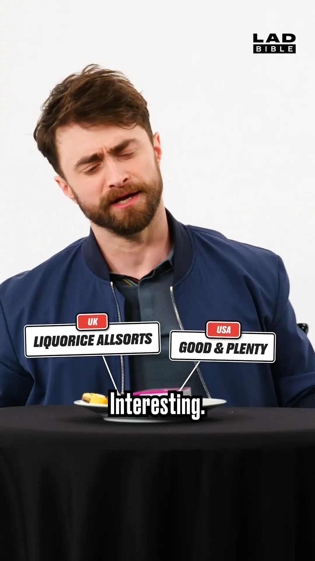 Daniel Radcliffe hates liquorice