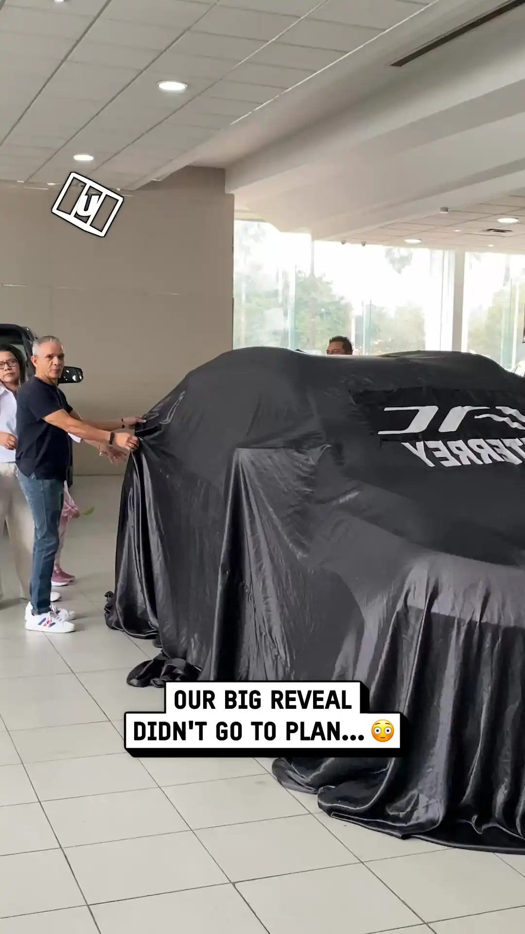 Big Reveal Doesn't Go As Planned