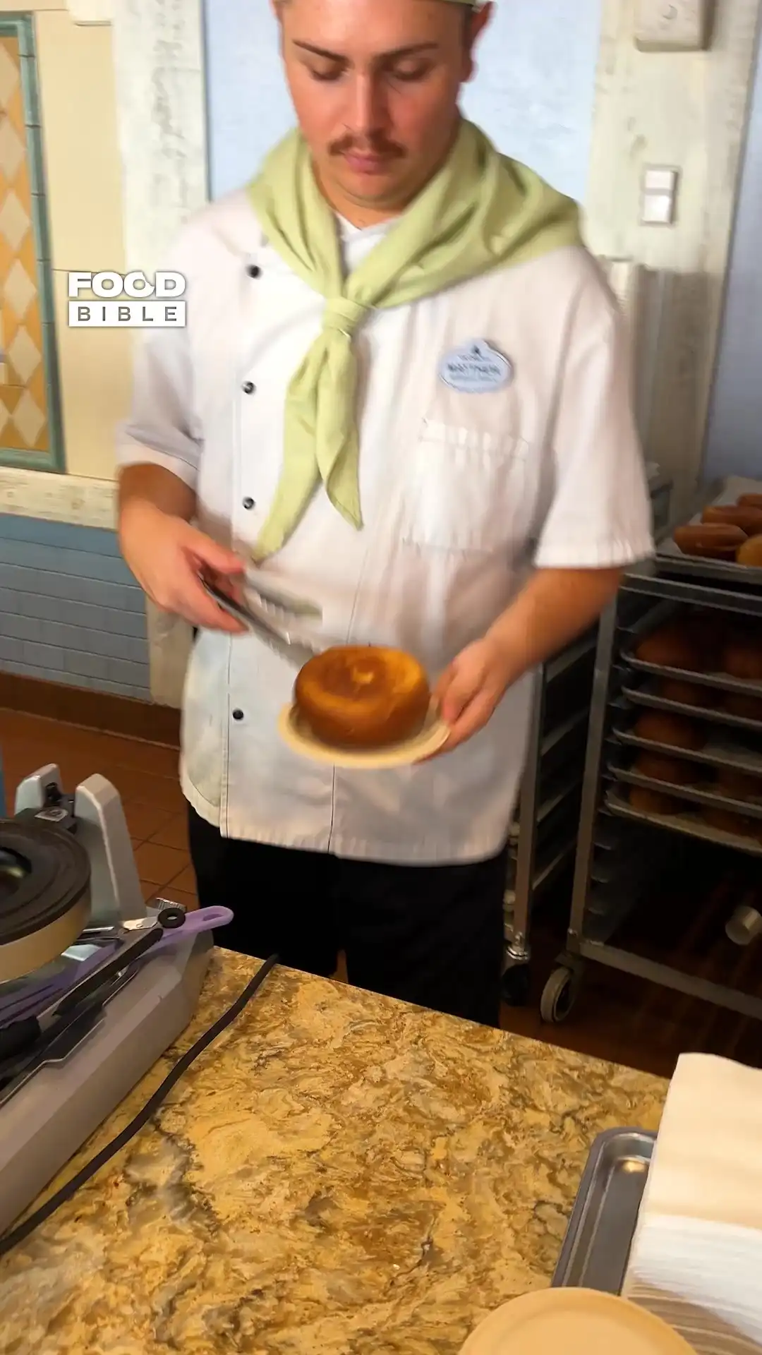 Toasted Ice cream sandwich at EPCOT's France 🍨