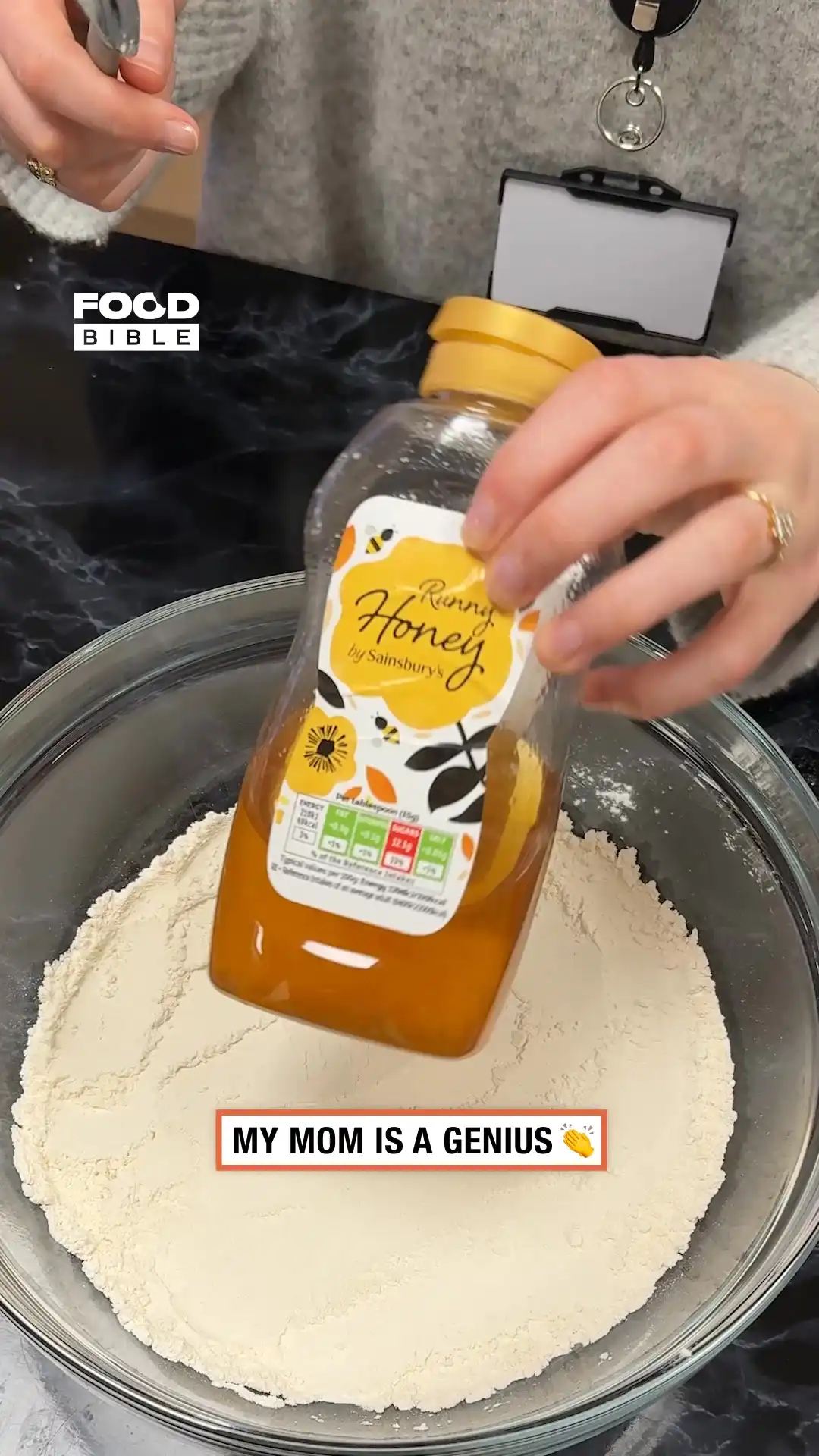 Honey Measuring Hack 🍯