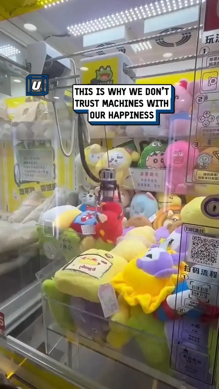 The most unfair claw machine in the world 🕹️😱